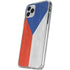 Czech Republic Flag Distressed iPhone 11 Pro Clear Case